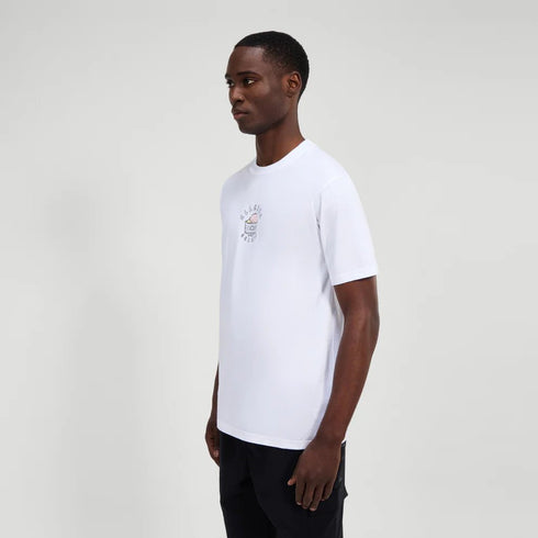 Ellesse tshirt for man אלס חולצה טישרט אוברסייז בצבע לבן לגבר